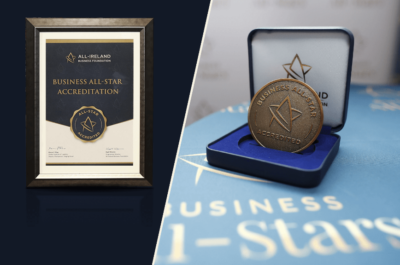 1st Opticians in Ireland to receive Business All-Star Accreditation.